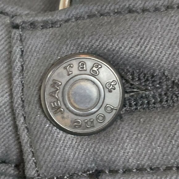 Rag and Bone Jean Legging Black Jeans Stretch - Picture 9 of 9